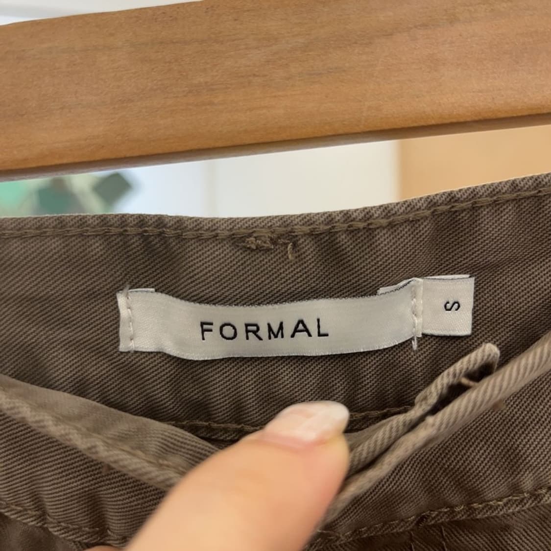 FORMAL 빈티지 벌룬 카고팬츠 면바지 S C06340 상품이미지4