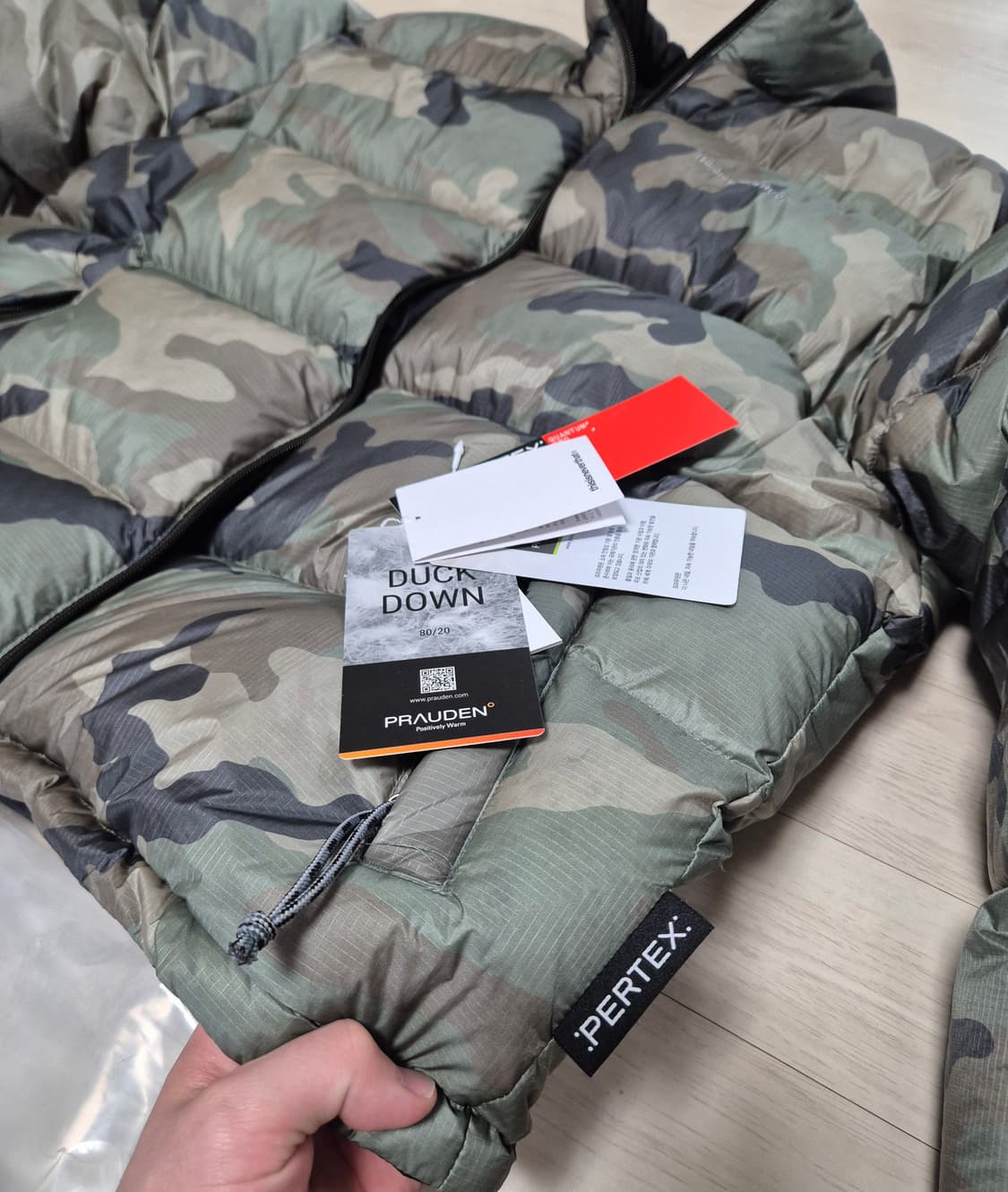 디스이즈네버댓 PERTEX Reversible T 다운 패딩 자켓 (양면 상품이미지5