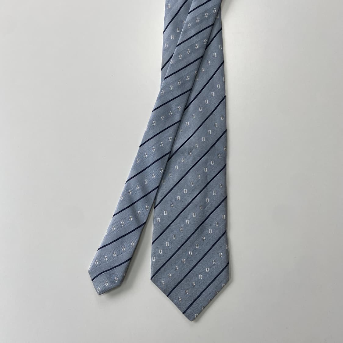  펜디 신형라벨 모노그램 FENDI 정품 명품 넥타이 상품이미지1