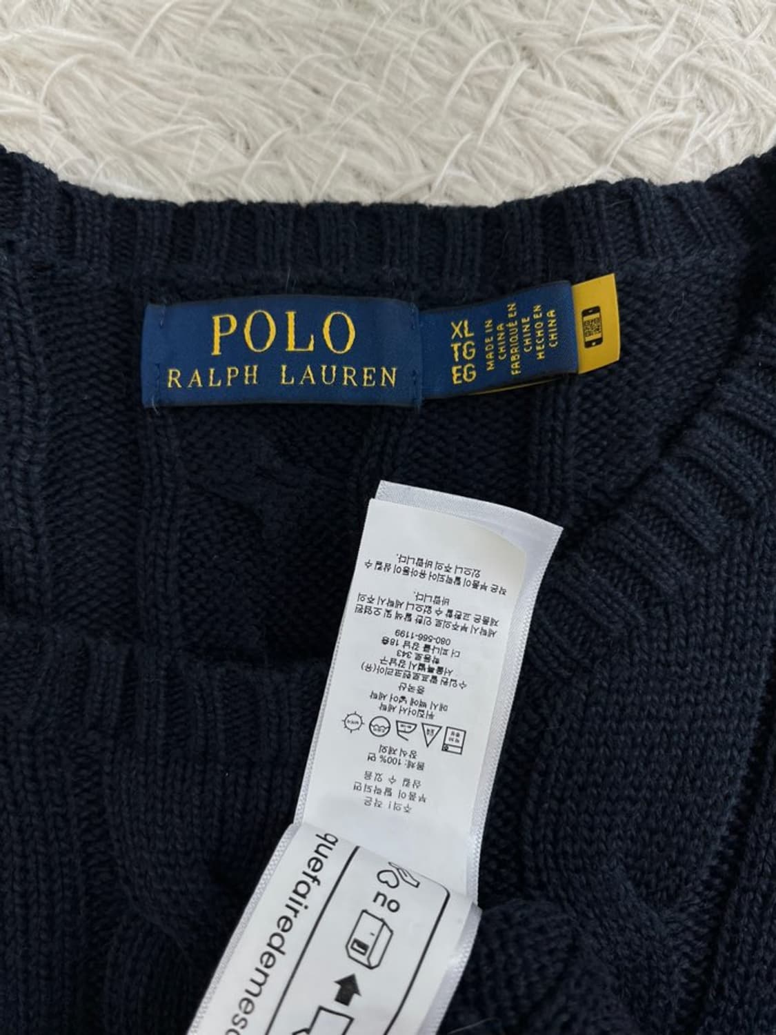 폴로 랄프 로랜 꽈배기 니트/#2912 상품이미지4