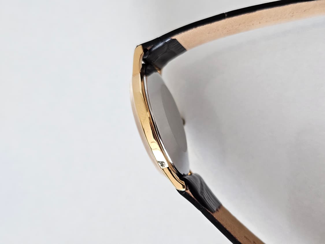 빈티지 오메가 드빌 금장 남성용 가죽 시계 상품이미지4