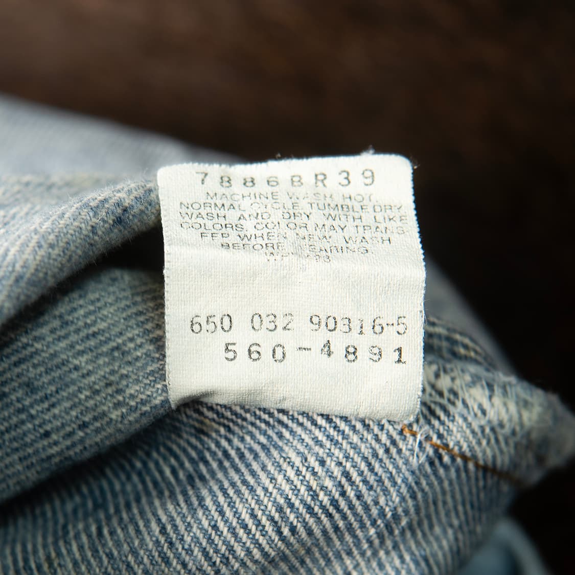 [33] 90s 리바이스 USA 메이드 560 데님팬츠  상품이미지10