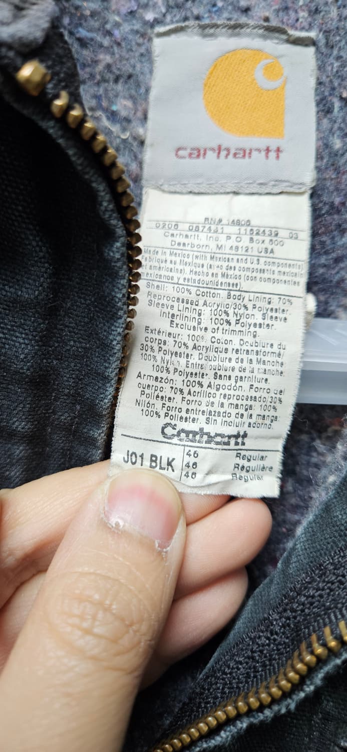 칼하트 J01 BLK (46) 상품이미지3