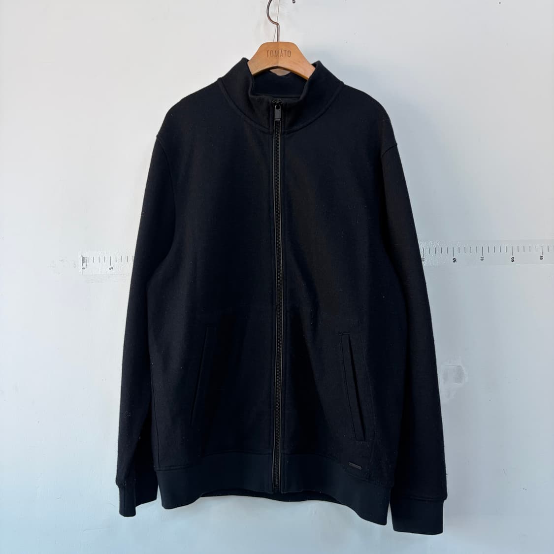 마시모두띠 블랙 집업 점퍼 상품이미지1