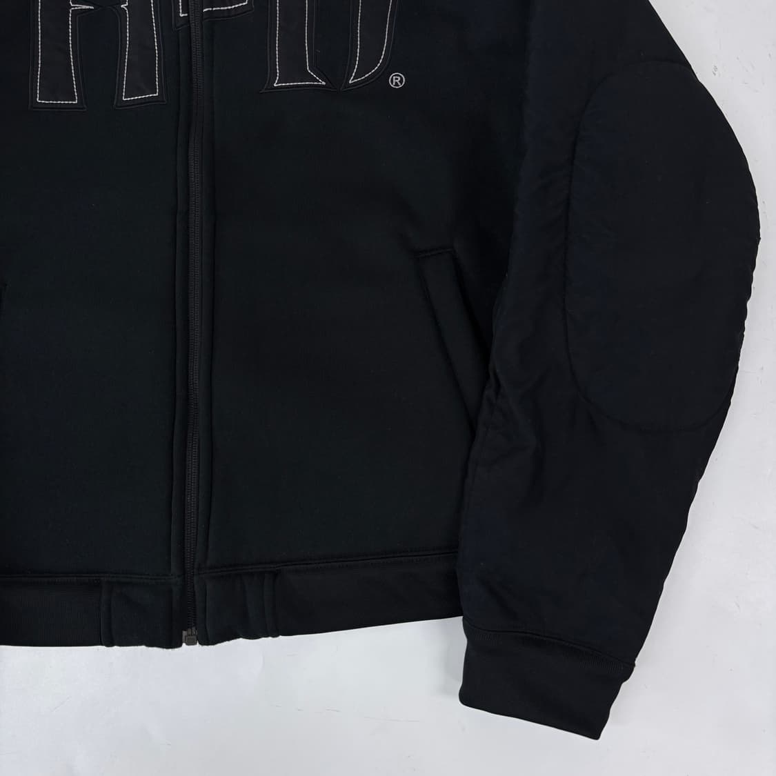 할리데이비슨 HD 로고 누빔 후드집업 상품이미지3