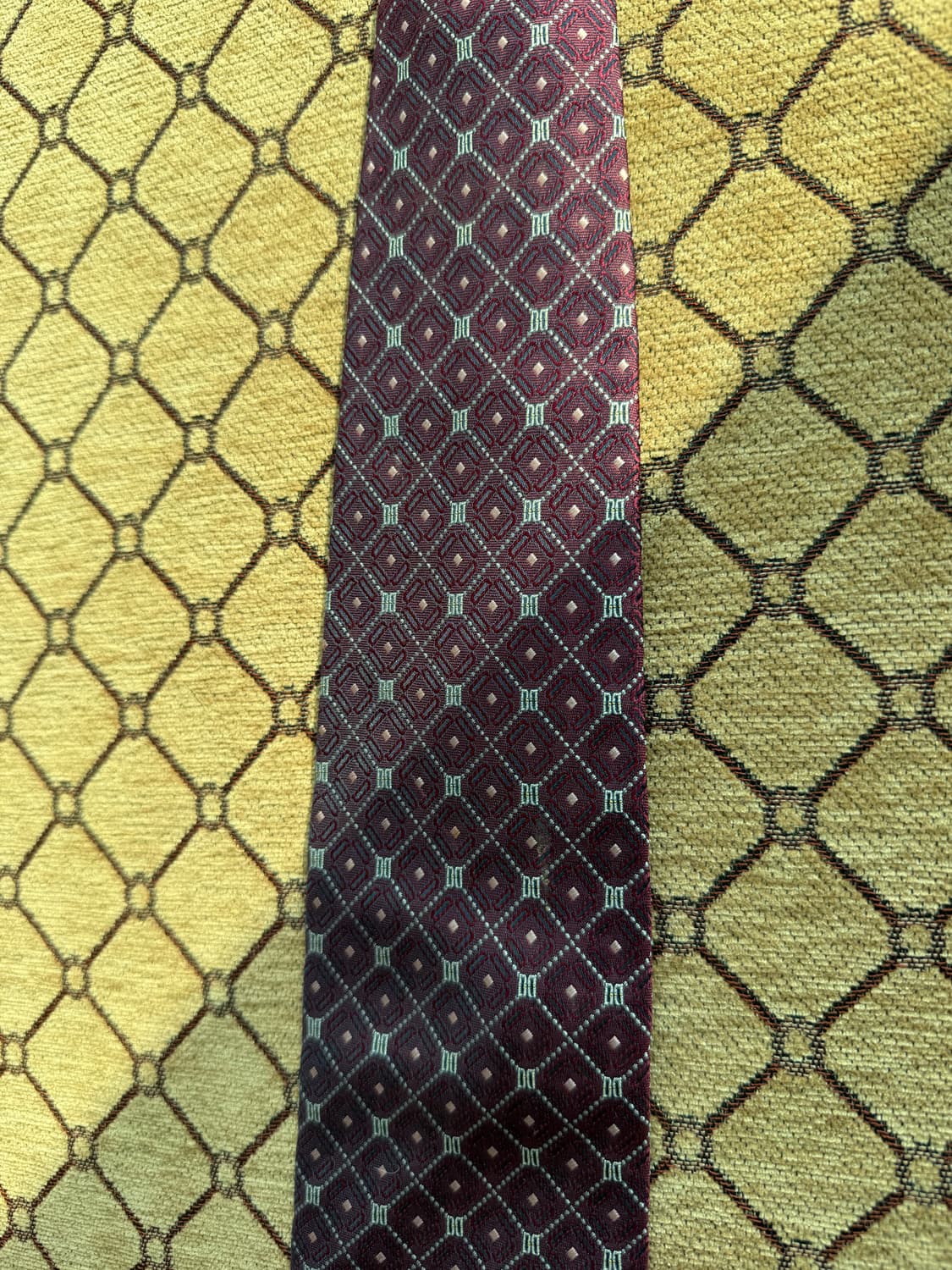 Daks 버건디 넥타이 상품이미지2