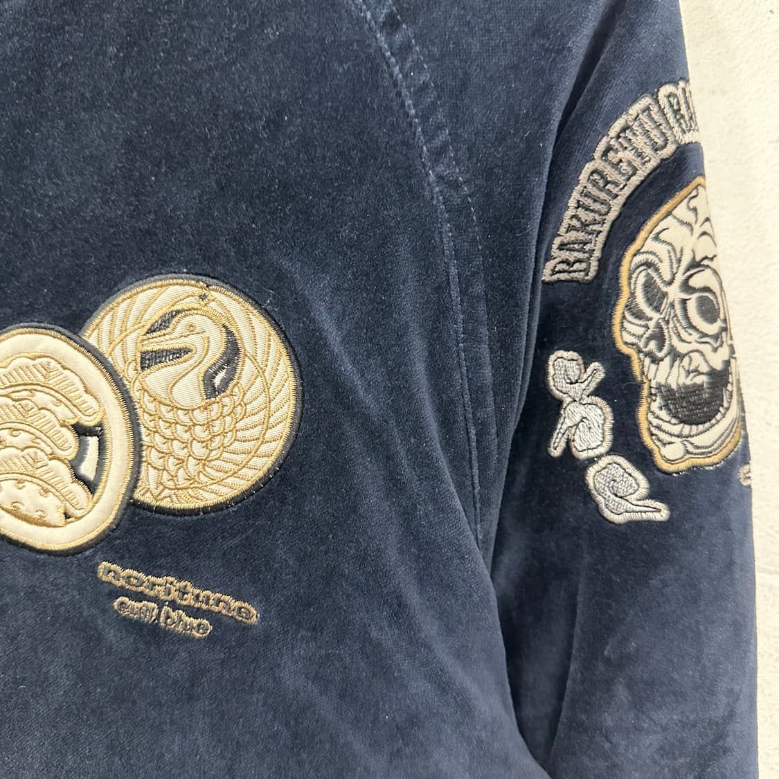 Japan vintage 리버시블 스카쟌 상품이미지7