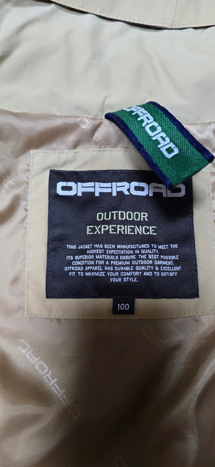 OFFROAD 오프로드 아웃도어 자켓 100사이즈 상품이미지3