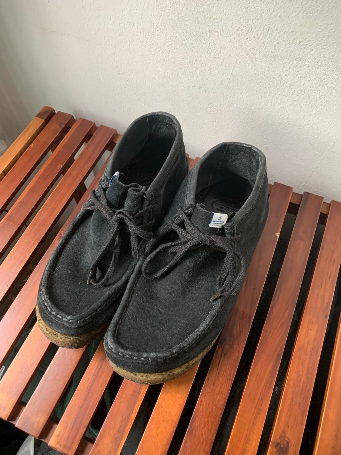 visvim 비즈빔 왈라비 블랙 us9 상품이미지1
