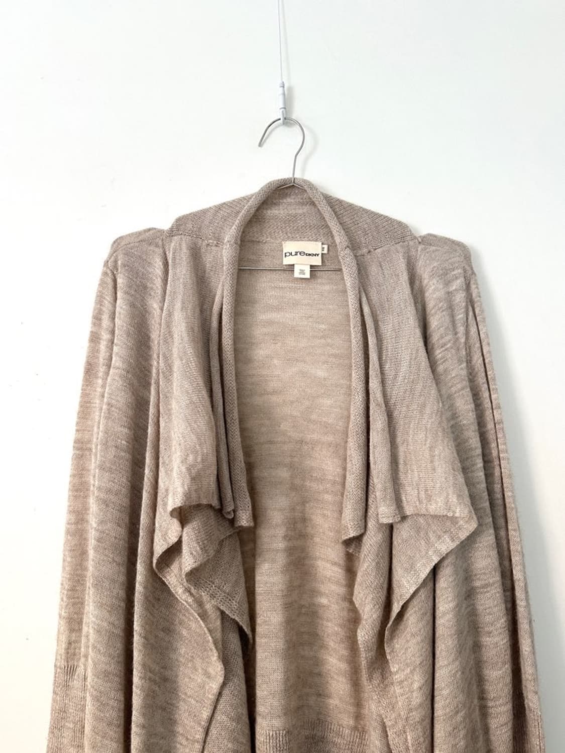 PURE DKNY 2 layered drape cardigan 상품이미지3