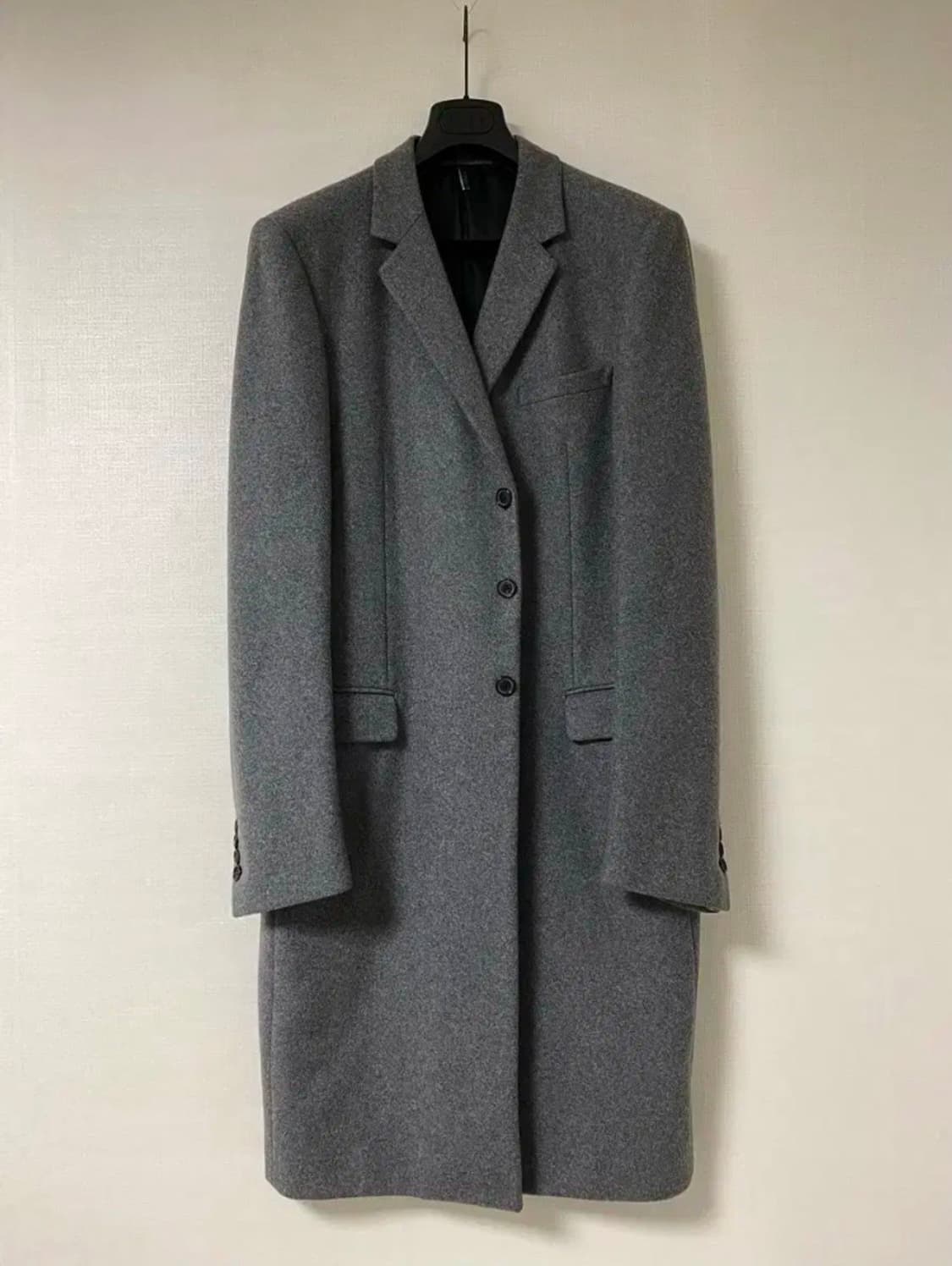 2003FW Dior HOMME LUSTER CASHMERE COAT 상품이미지1