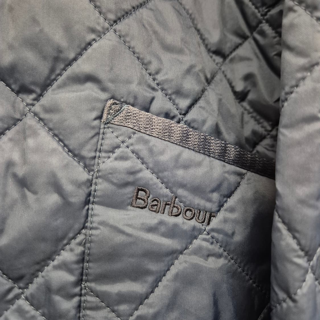 바버 키즈 리데스데일 퀄팅 자켓 L 상품이미지3