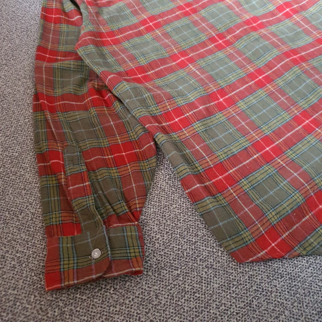 80s L.L.Bean 체크 셔츠  no.63 상품이미지6
