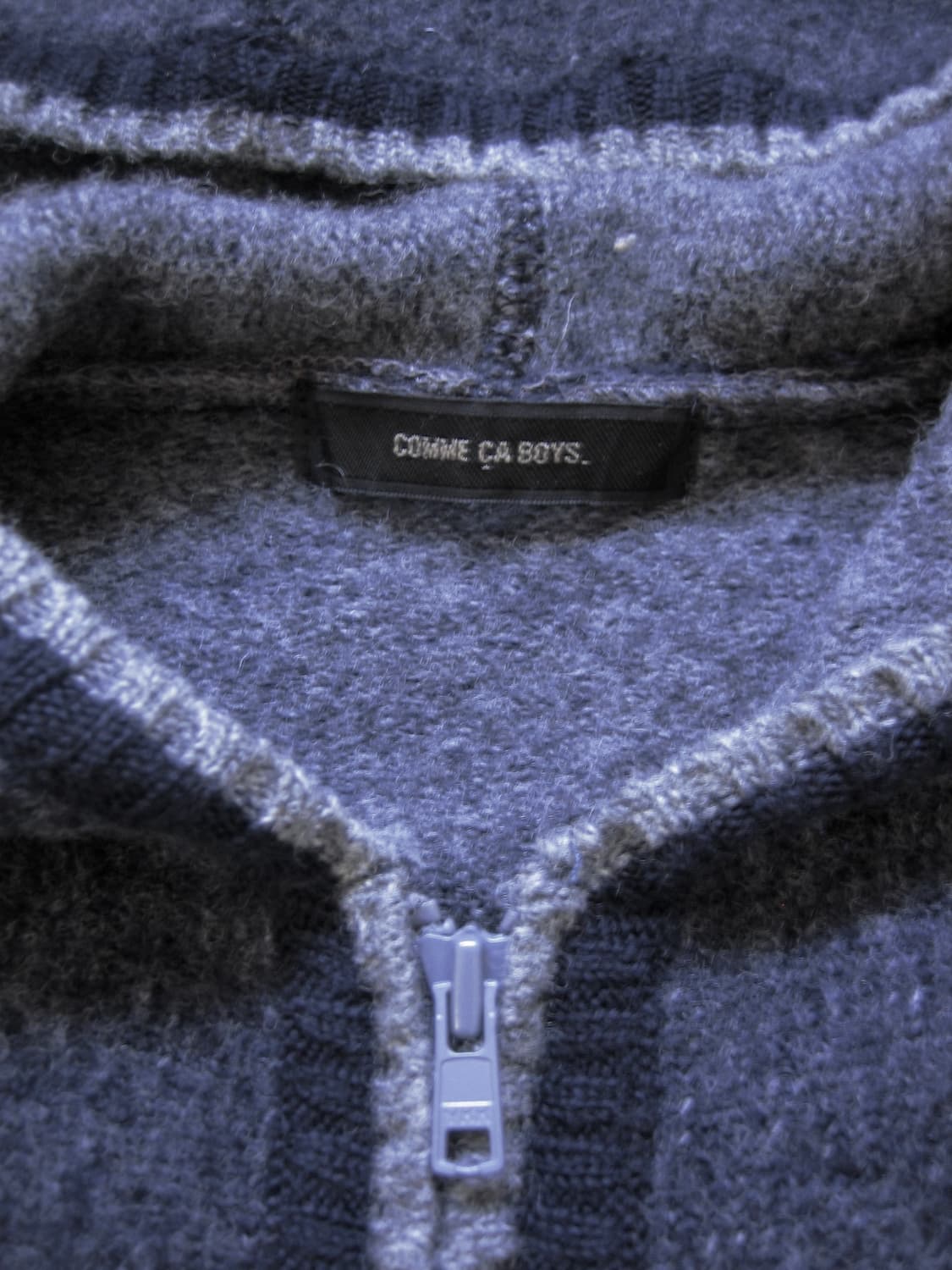 [COMME CA BOYS] 100% wool knit hoodie 상품이미지3