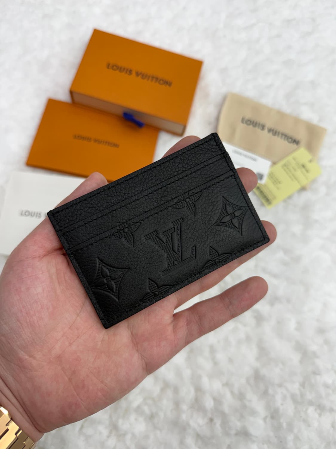 새상품) 루이비통 쉐도우 카드지갑 풀구성 상품이미지2