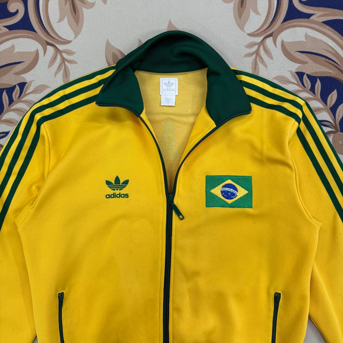 (S)00s 아디다스 Adidas 브라질 트랙탑 져지(옐로우) 상품이미지2