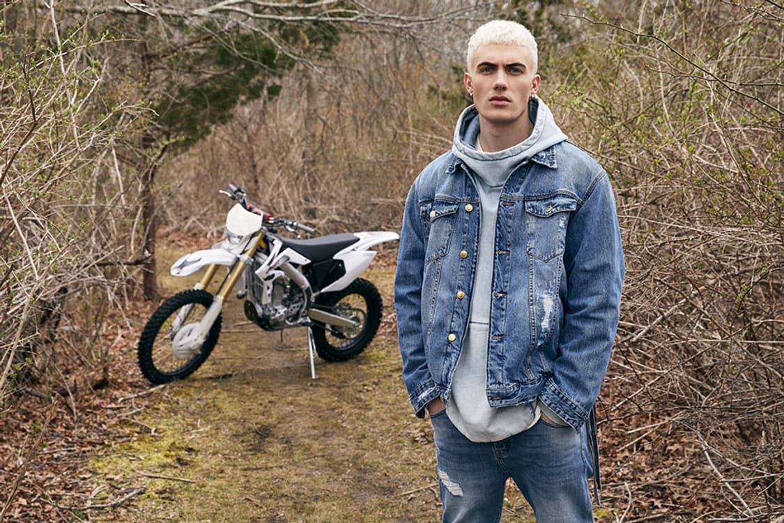 KITH 키스 더블 포켓 후디 라이트 인디고 상품이미지4