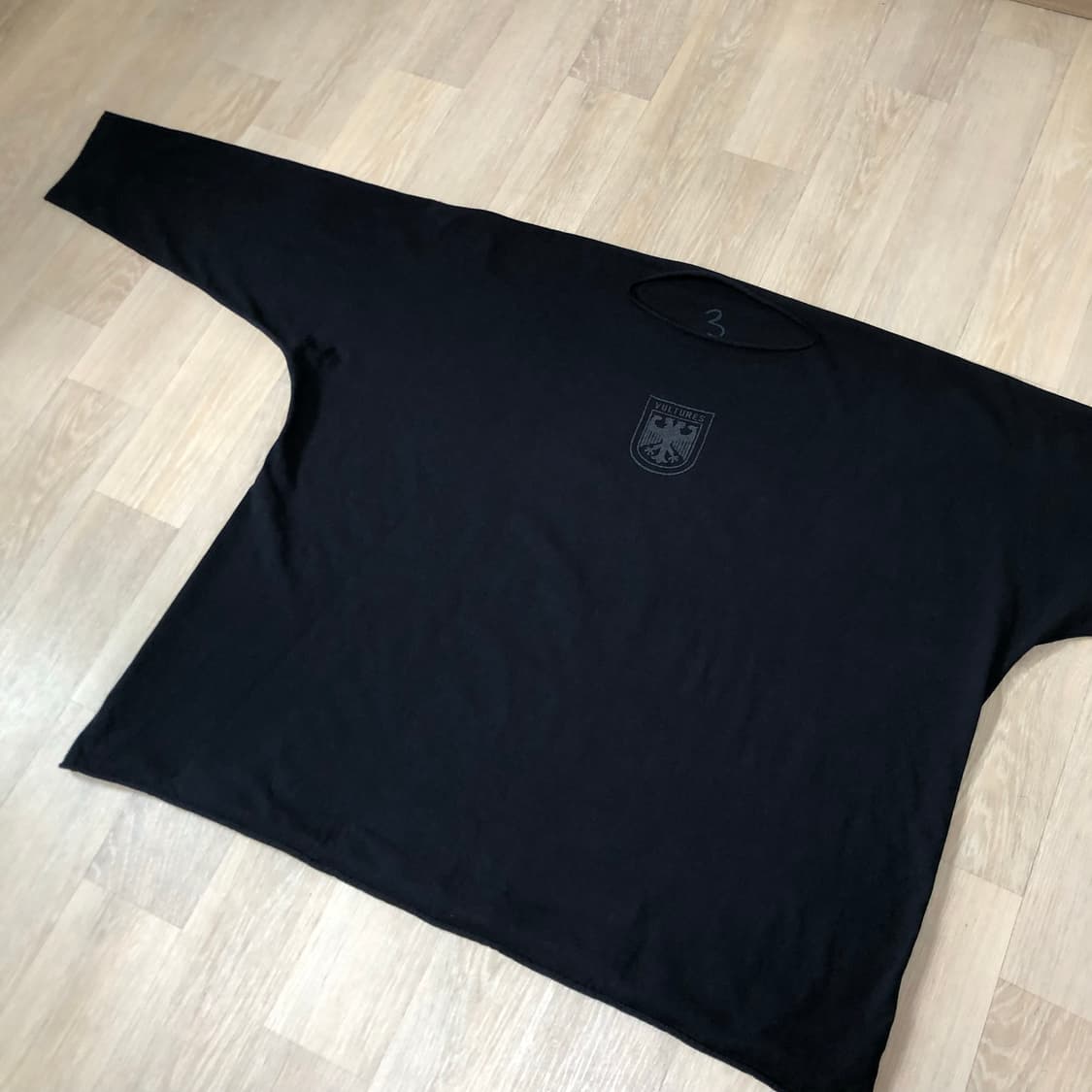 (3) 새상품 이지 YEEZY 벌처스 VULTURES 롱 슬리브 긴팔 상품이미지3