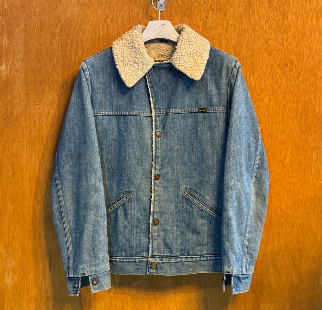 usa 빈티지 랭글러 데님 쉐르파 (양털) 자켓 "M" (406) 상품이미지1