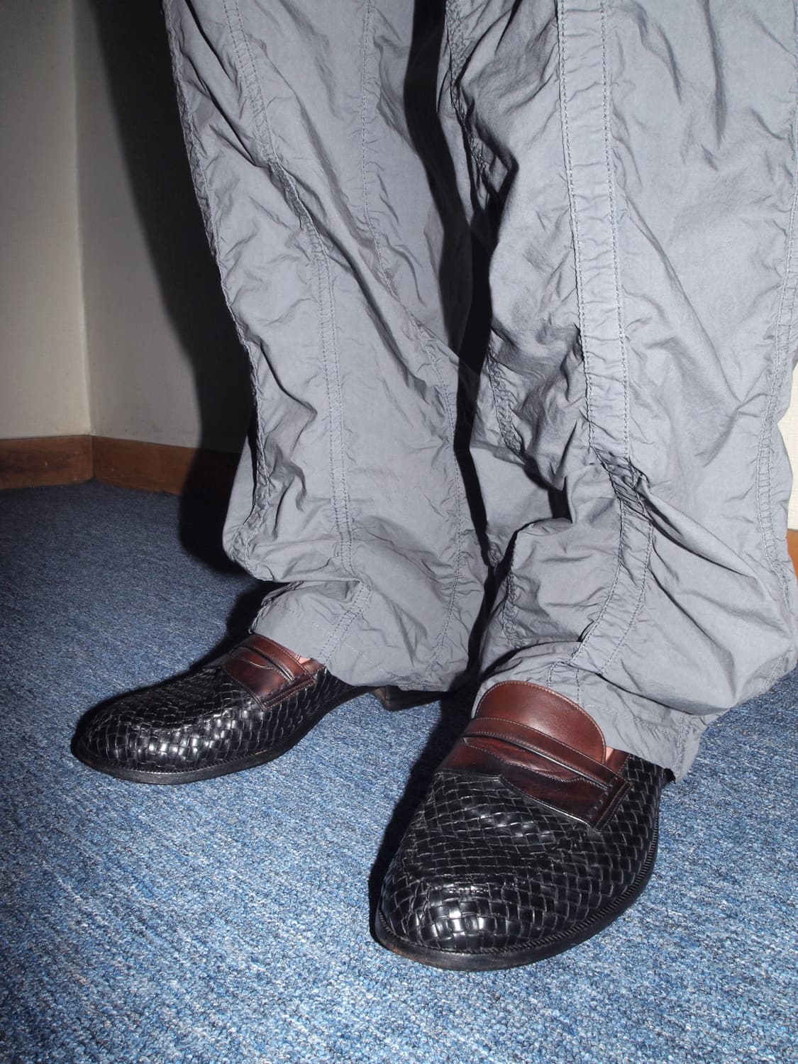 EDINBURGH Leather Weave Loater 상품이미지2