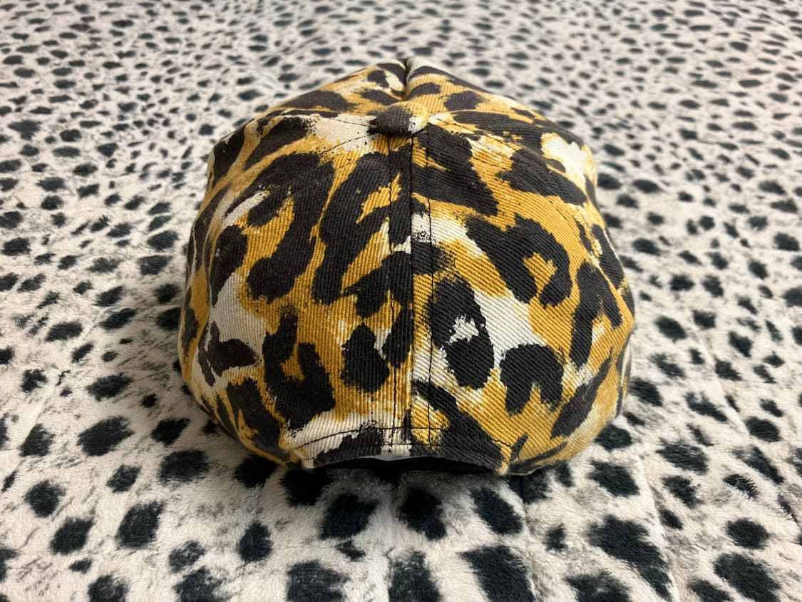 초기 모델 00s 조이리치 빈티지 레오파드 캡 모자 스냅백 호피 스트릿 상품이미지5