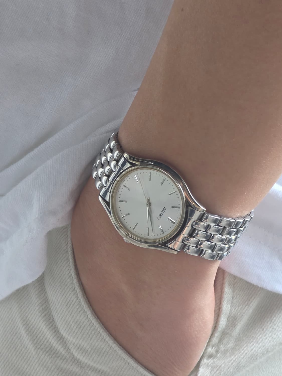 [희귀]90s 클레식 빈티지 세이코 드레스워치 V701-7A20 슬림 상품이미지7