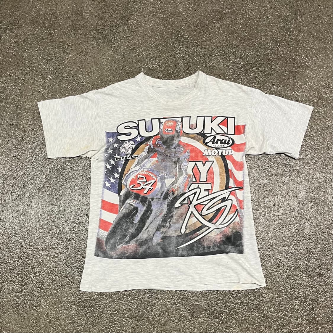 90s 스즈키 레이싱 티셔츠 (100) 상품이미지1