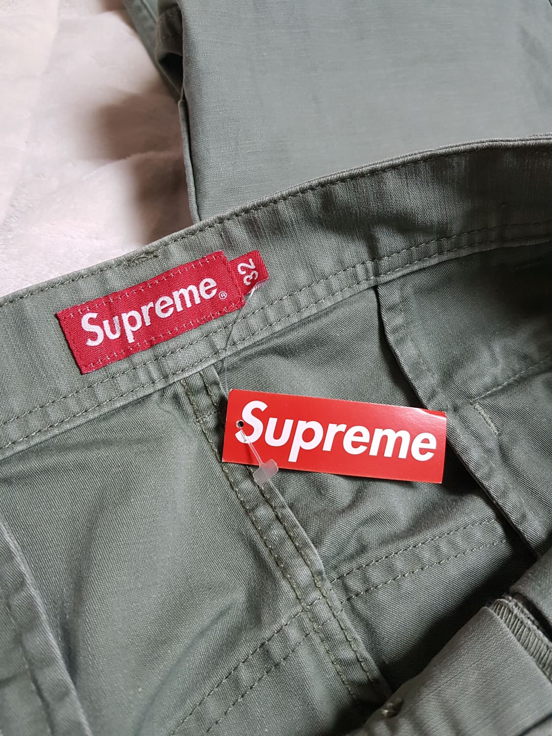 슈프림 카고 팬츠 올리브 23SS 상품이미지4