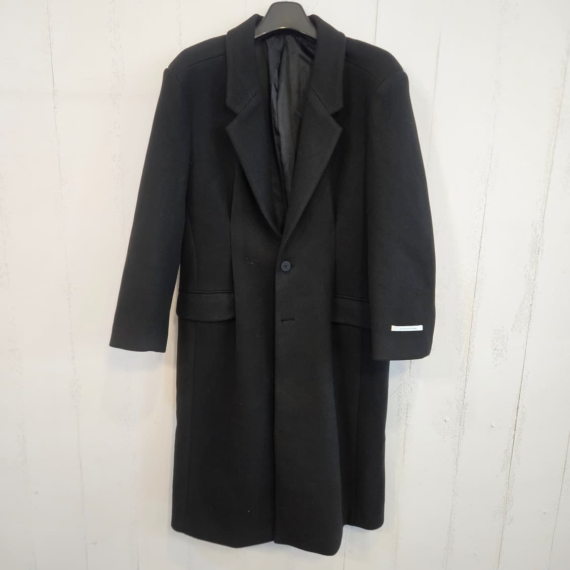 DBYM 블랙 울 롱코트 105 상품이미지1