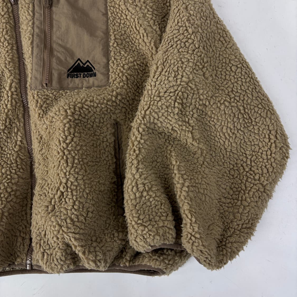 퍼스트다운 플리스 집업 상품이미지6