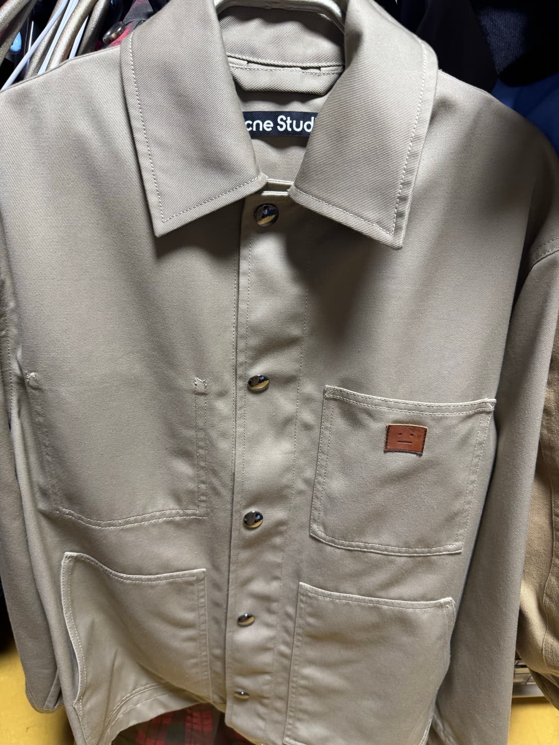 아크네 이모지 자켓 상품이미지2