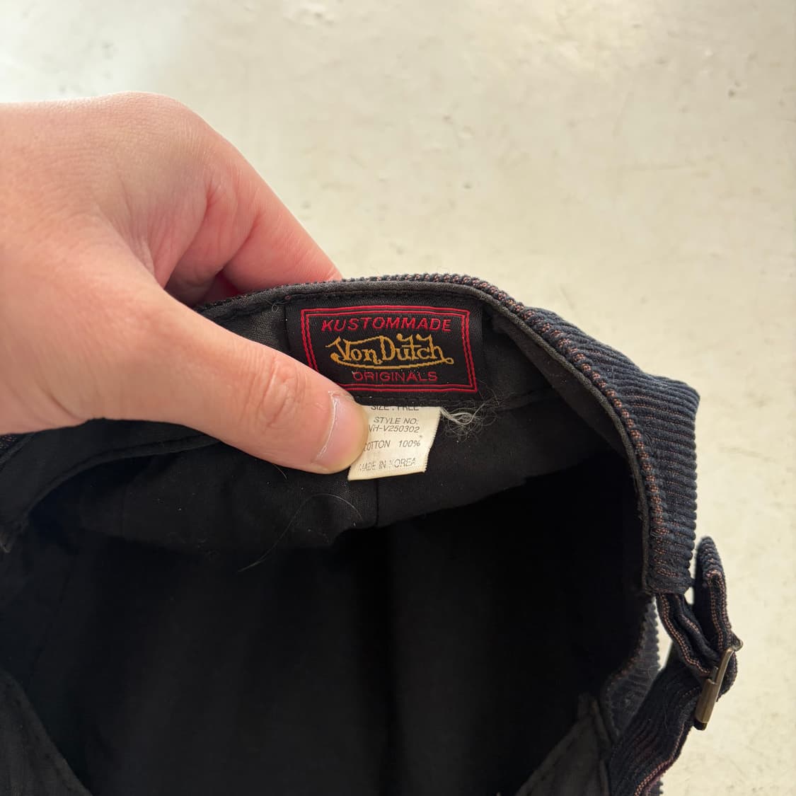 00s 본더치 빈티지 코듀로이 헌팅캡 OS 상품이미지8