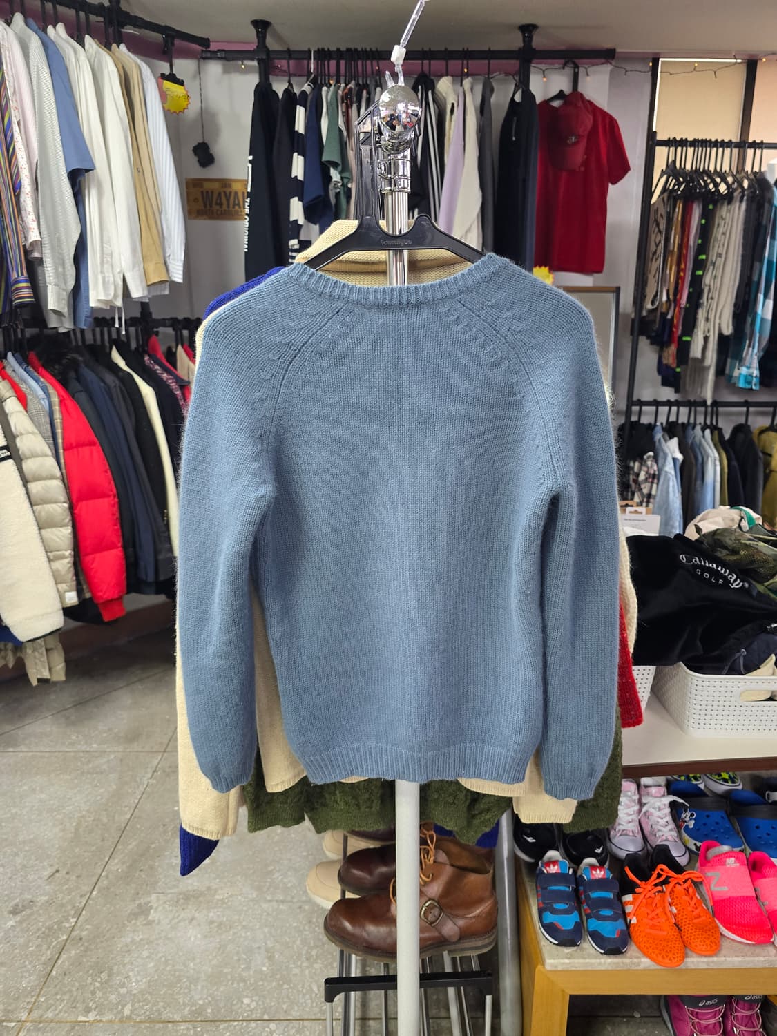 타임 브이넥 니트 (1343) 상품이미지2