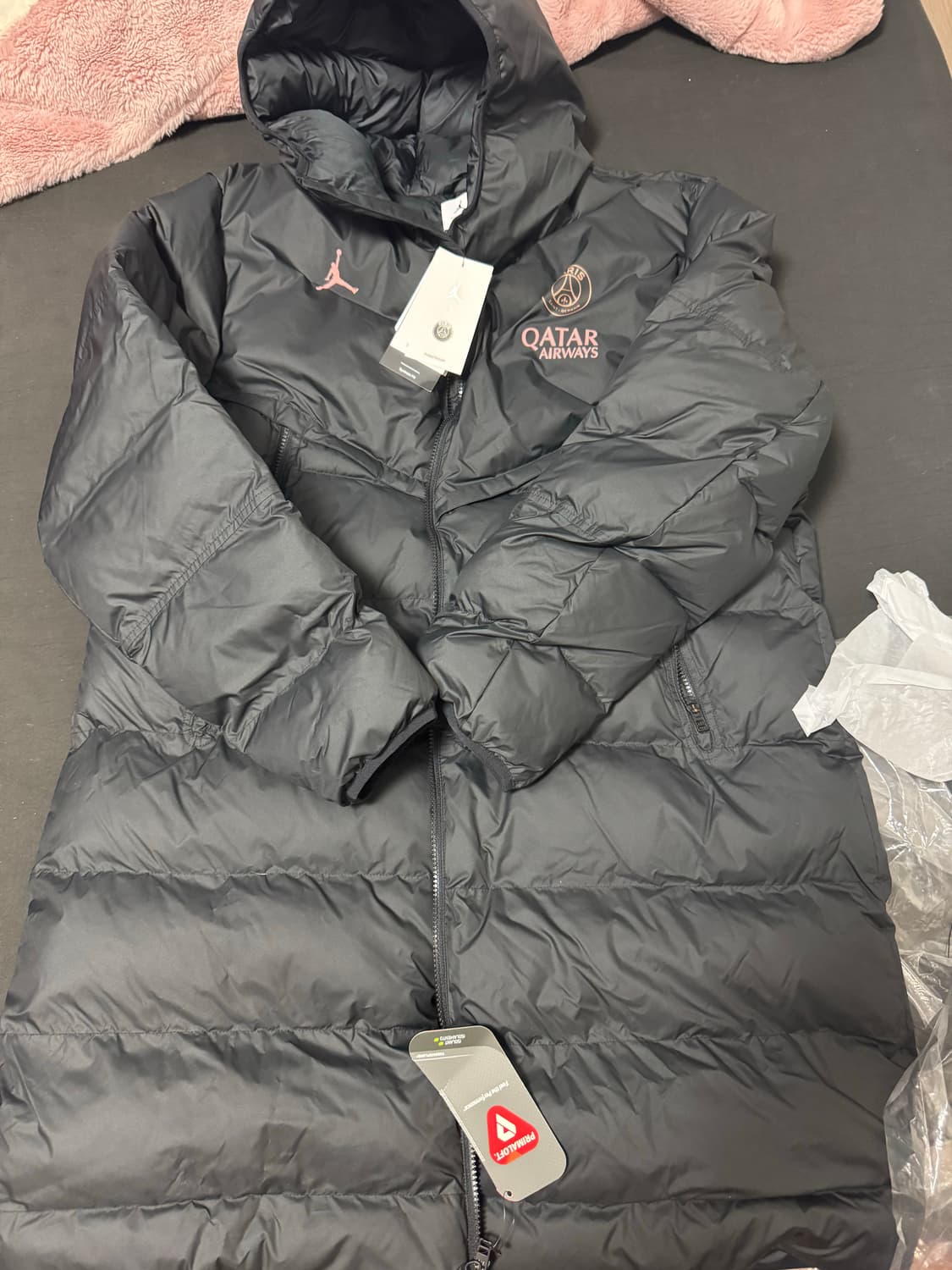 정품새제품 나이키 조던 파리생제르맹 스톰핏 윈드러너 롱패팅 XL 110 상품이미지1