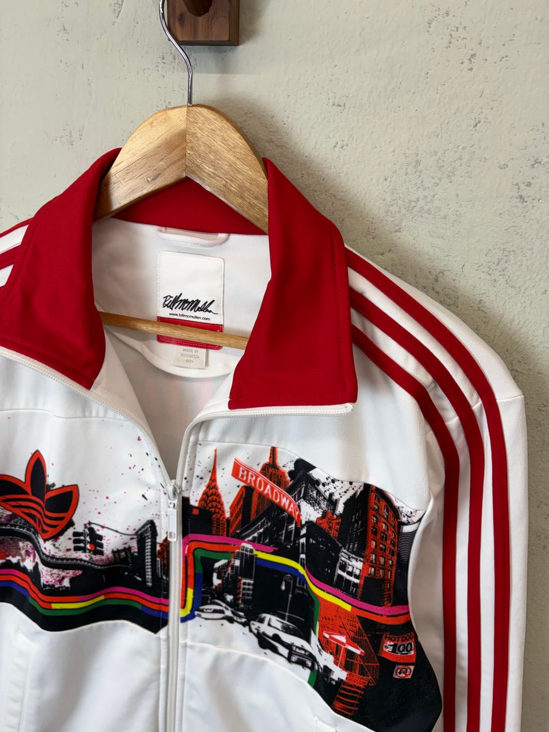 아디다스 아디컬러 한정판 뉴욕 맨해튼 트랙탑 져지 상품이미지5