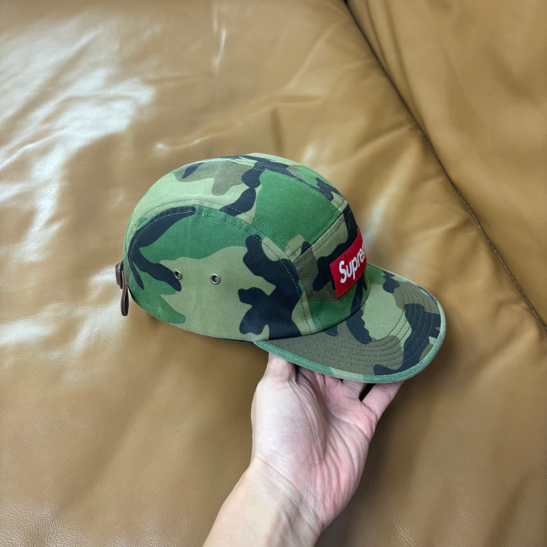 Supreme 슈프림 밀리터리 우드랜드 카모 캠프캡 모자 (Camo) 상품이미지3