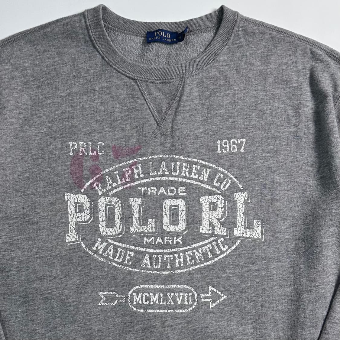 폴로 랄프로렌 로고 맨투맨  상품이미지2