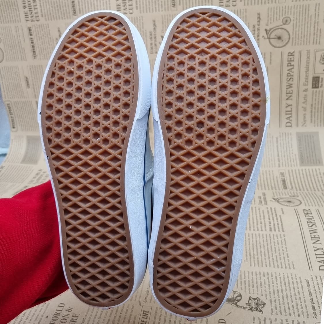 반스 어센틱 화이트 남성스니커즈270 상품이미지3