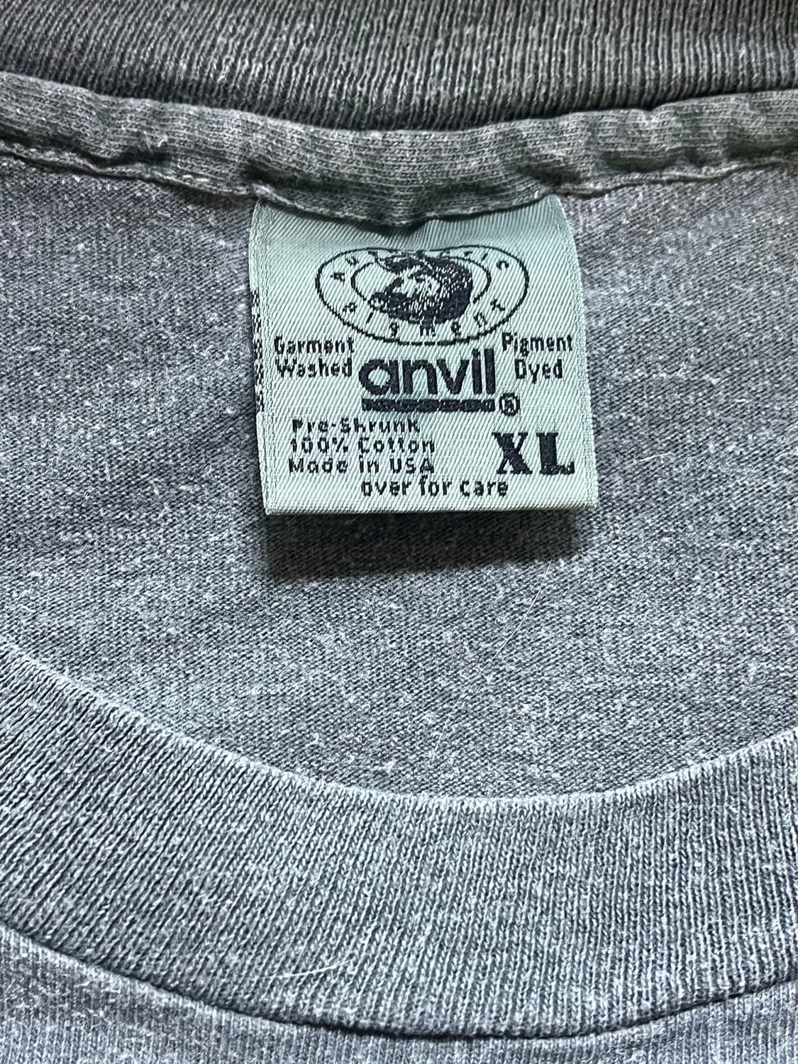 90s anvil pigment long sleeve usa xl 상품이미지3