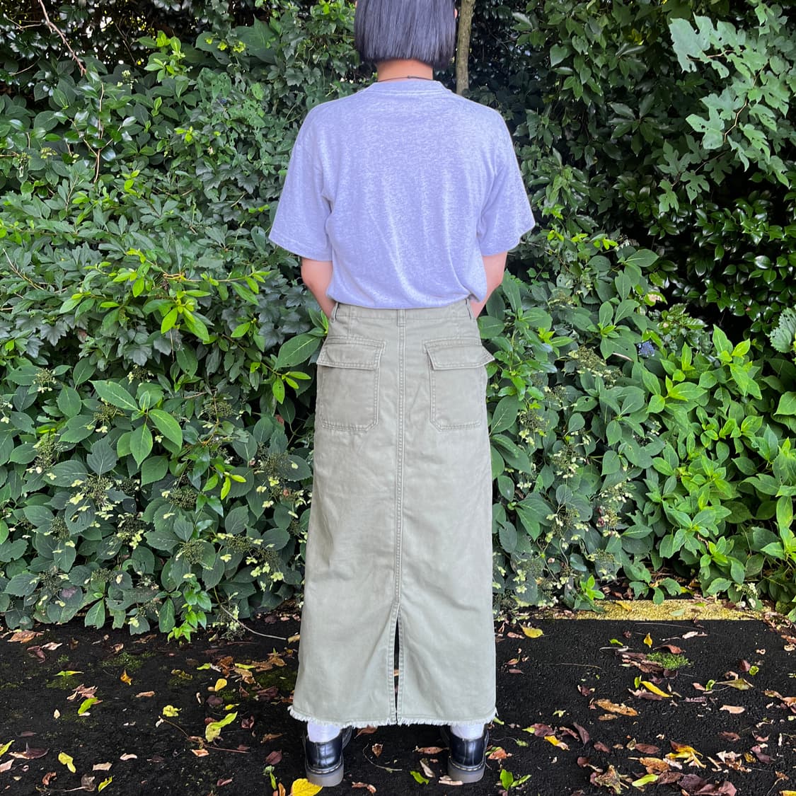 Japanese Vintage Fatigue long skirt  상품이미지4