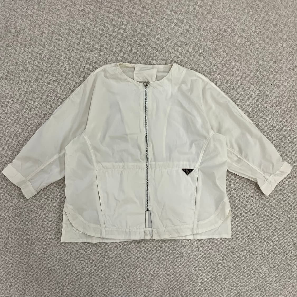 실측확인 고급 여성 오버핏 바람막이 자켓 0126M 상품이미지1