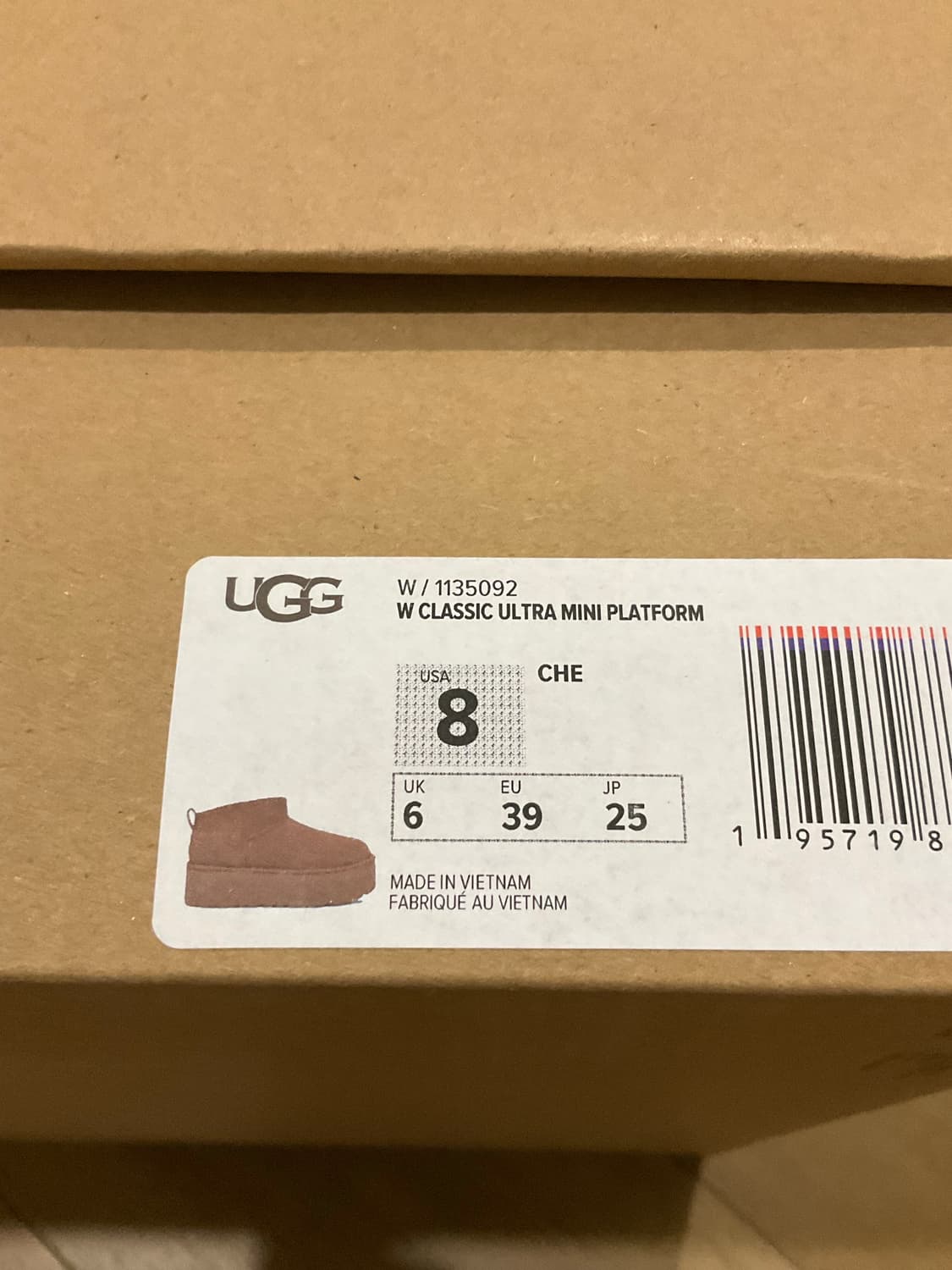 미국 Ugg 울트라 미니 플랫폼 부츠 (8) 상품이미지4