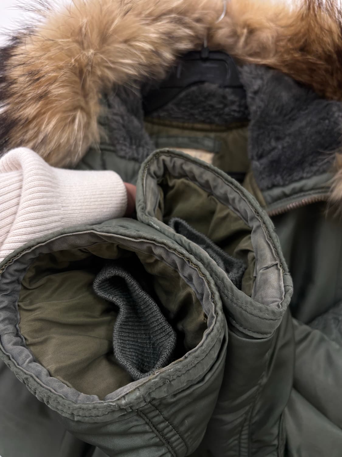 60s 오리지날 미공군N-3B 플라이트 파카SOUTHERN  상품이미지5