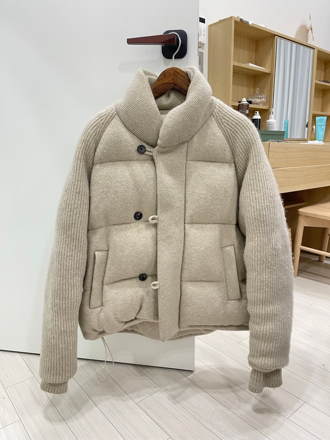 우마뭉 니트울100% 패딩 남자 M (100-105) 상품이미지2