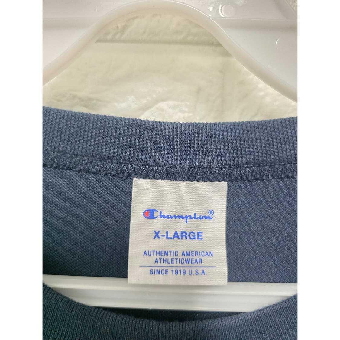 23s 챔피온 네이비 반팔티 매장판 XL 상품이미지2