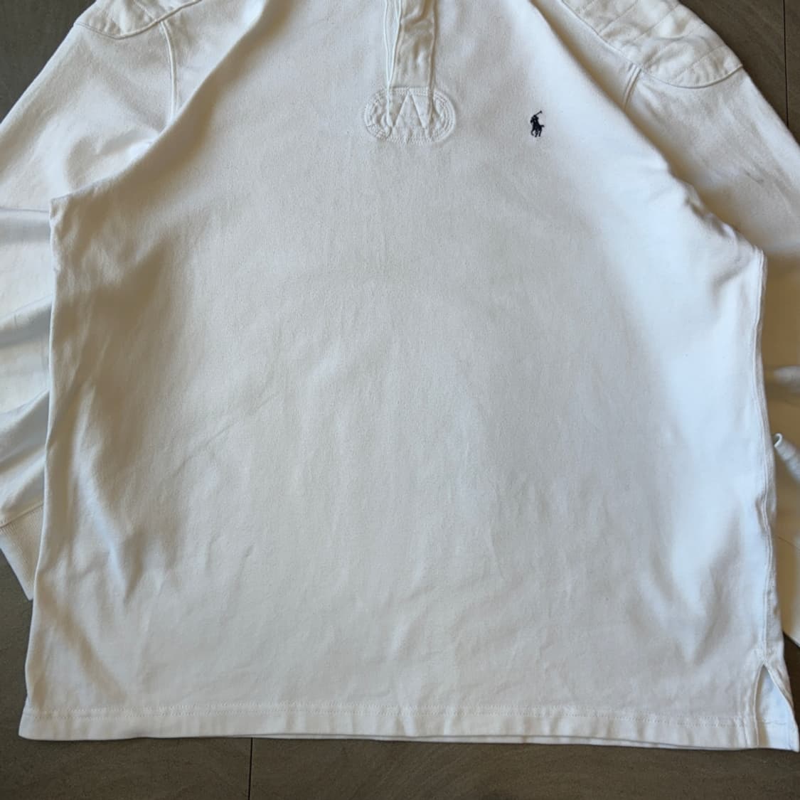 폴로 정품 화이트 럭비 티셔츠 상품이미지4