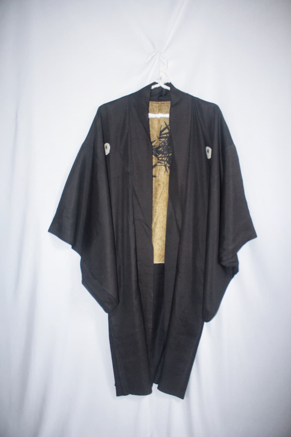 Matte black kimono box jacket 상품이미지3
