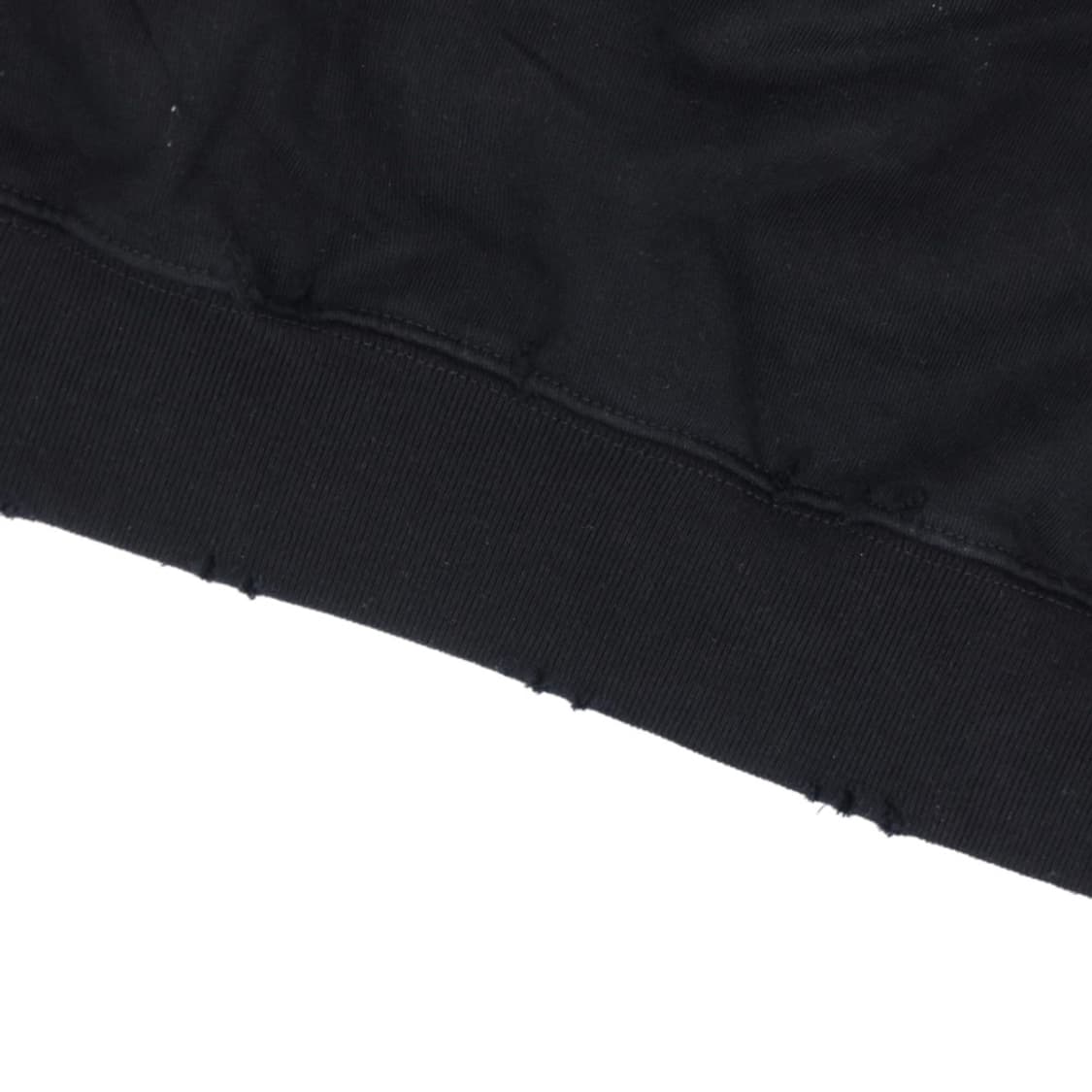 발렌시아가 핸드 드로운 BB 아이콘 후드 후드 라지 핏 블랙M 상품이미지8