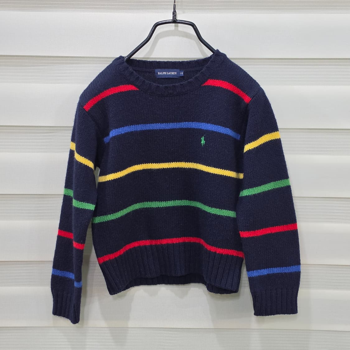 랄프로렌 키즈 스트라이프 울니트- 110 상품이미지1