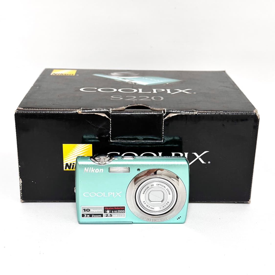 (풀박스/초희귀!🫧) 니콘 쿨픽스 S220 | Nikon Coolpix 상품이미지7